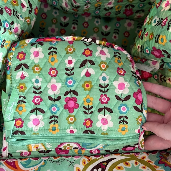 Vera Bradley Bags Extra Large Mint Green Paisley Pattern Vera